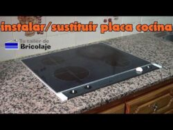 Colocar placa induccion fagor