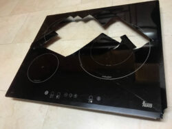 Cristal roto placa induccion