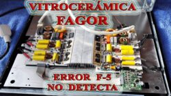 F5 placa induccion fagor