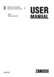 Placa induccion zanussi z6233iok manual